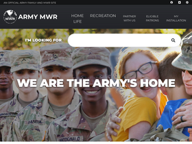 'yongsan.armymwr.com' screenshot