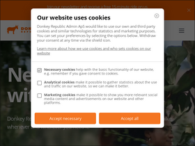 'donkey.bike' screenshot