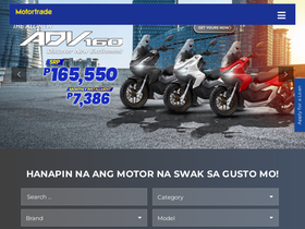 'motortrade.com.ph' screenshot