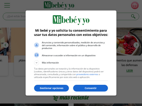 'mibebeyyo.com' screenshot