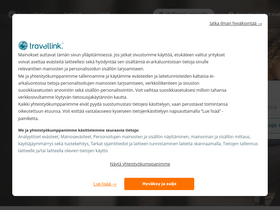 'travellink.fi' screenshot