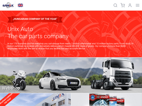 'unixauto.com' screenshot