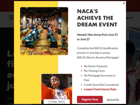 'naca.com' screenshot