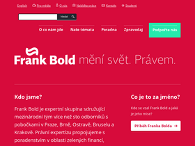 'frankbold.org' screenshot