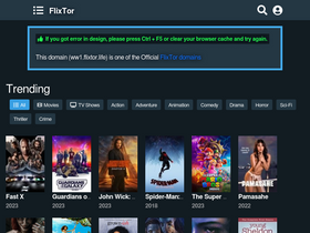 'flixtor.life' screenshot