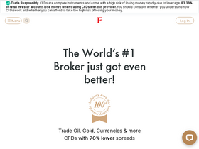 'fxpro.com' screenshot