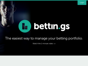 'bettin.gs' screenshot