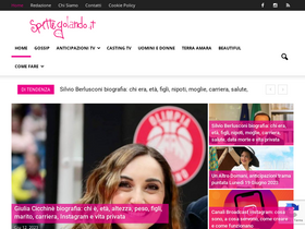 'spettegolando.it' screenshot