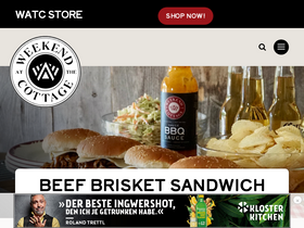 'weekendatthecottage.com' screenshot