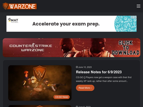 'cswarzone.com' screenshot