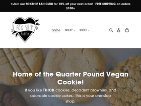 foxshipbakery.com homepage screenshot