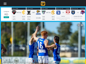 'ahg.wafl.com.au' screenshot
