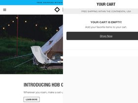 'helinox.com' screenshot