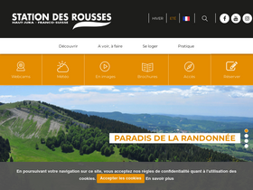 'lesrousses.com' screenshot