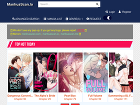 'manhuascan.io' screenshot