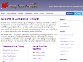 'datingsitesreviews.com' screenshot