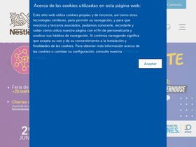 'nestle.com.ar' screenshot