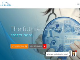 'onepacs.com' screenshot