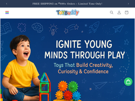 toybuddy.in homepage screenshot
