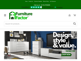 'furniturefactor.co.uk' screenshot