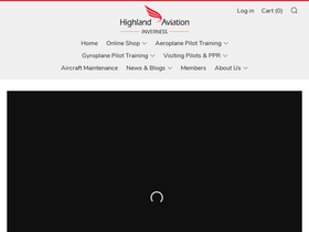 highlandaviation.com homepage screenshot
