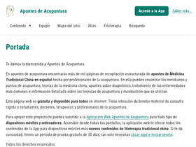 'apuntes-de-acupuntura.com' screenshot