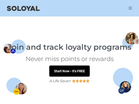 'soloyal.co' screenshot