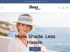 shayabrims.com homepage screenshot