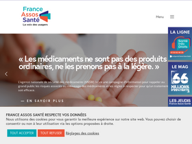 'auvergne-rhone-alpes.france-assos-sante.org' screenshot