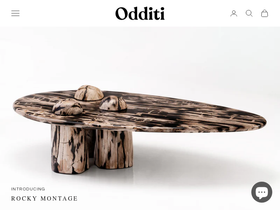 odditi.land homepage screenshot
