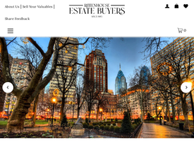rittenhouseestatebuyers.com homepage screenshot
