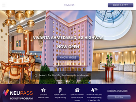 'vivantahotels.com' screenshot