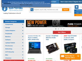 'spire.co.uk' screenshot