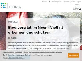 'thuenen.de' screenshot