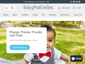 BabyMallOnline.com website screenshot
