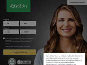 'elittars.hu' screenshot