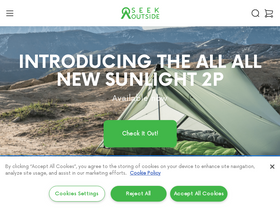 'seekoutside.com' screenshot