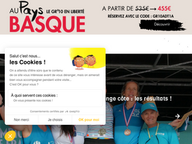 'ffrandonnee.fr' screenshot