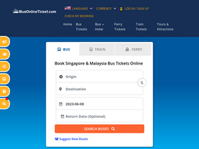 'busonlineticket.com' screenshot