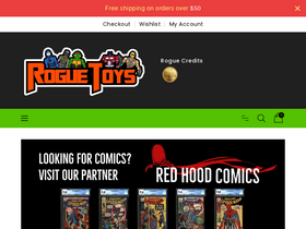 'roguetoys.com' screenshot