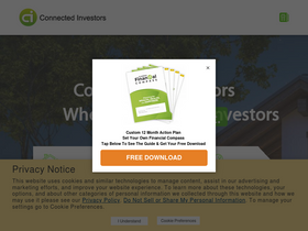 'connectedinvestors.com' screenshot