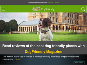 'dogfriendly.co.uk' screenshot