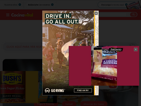 'cocinavital.mx' screenshot