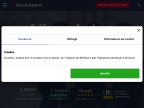'rockagent.it' screenshot