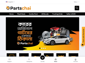 'partschai.com' screenshot