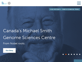 'bcgsc.ca' screenshot