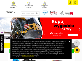 'clinus.pl' screenshot