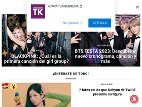 'tododekpop.com' screenshot