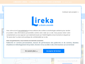 'lireka.com' screenshot