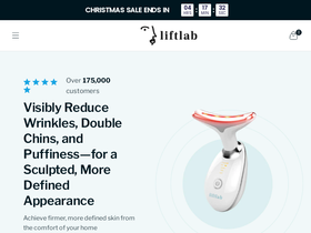 Liftlabskin website screenshot